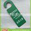 Eco-friendly hotel room door pvc hangers