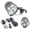 18650 Battery 5 CREE XML T6 LED Bike Light Headlamp with Charger