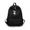 Printed Bird Backpack Fashionable Waterproof Junior High School Unsex Backpack