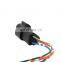 WEIYUAN most popular auto sensor connector cable DT04-3P