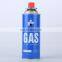 China Korea MSDS 190g Butane Gas Cartridge  220g 250g