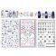 Summer nail decals stickers, more than 1000 pieces of adhesive head DIY nail art design templates