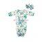 2019 floral print sleeping sack beauty sleeping gown comfortable kids sleeping bag with matching headband factory direct sale