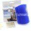 Hongqiang Pet Cat Wall Corner Self Cleaning Massage Brush