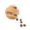 hot selling novel design  rolling textured ball leaky rubber ball dog chewing ball