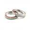 rubber sealed 2RS type 71806 stainless steel angular contact ball bearing 30x42x7mm high speed for bike