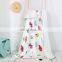 Children's lunch break double-sided cotton printed spring and autumn bean bean flannel blanket