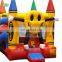 smile happy face home inflatable jumper bouncer jumping bouncy castle bounce house