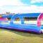 Colorful Inflatable Double Lane Water Slip Slide For Kids