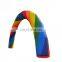 Oxford Fabric Colorful Archway Inflatable Rainbow Arch For Event Entrance Rental Advertisement