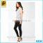 2016 new design fahsion Chiffon girls stripe twill fancy tops