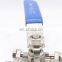 High Quality SS304 seal Stainless Steel Body Tri-clamp/welded Ball Valve