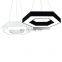 Modern Hanging Light With Hexagon Shade Office Pendant Light Fixture for Home Decor