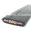 CE Standard 300/500V TVVB Flat Flexible Elevator traveling cable H05VVH6-F/H07VVH6-F 24*0.75mm2