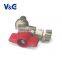 1/2 3/4 Inch Nickel Plating Brass Water Washing Machine Body Taps