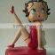 Polyreisn Betty Figurine, Motercycle Betty Boop