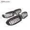 G20 340d grille for 3series G20 2017-2019year upgrade to 340 style diamond grille chrome black and silver