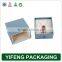 Personalized cheap custom logo crystal jewelry boxes packaging