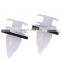 100Pcs 51411973500 Car Door Panel Fastener Clips with Seal Ring Fit for BMW