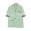 2021 Fashion Temperament Suit Two-Piece Set Custom Logo And Size Teen Handsome Suit And Short For Men