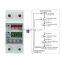 Din rail Intelligent Over&Under Voltage ProtectorV-Protector 40A Protect air conditioner