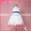 Cream flower girl dresses, girl party dresses, pattern dresses for baby girl 1-9 years