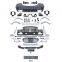 New Facelift Maybach model body kit for Mercedes benz E-class W213 2021 include front rear bumper assembly Grille tip exhaust