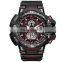 SMAEL 1376 Sports mens double display wristwatch silicone luminous led functional smael analog digital watches