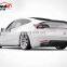 RD New Arrival  Vors Style Carbon Fiber Body Kit Front Lip Side Skirts Rear Bumper For Tesla Model 3