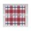 2022 popular  red check 100% Cotton high density yarn dyed fabric for shirt