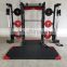 adjustable squat rack stand barbell set weight lifting crossover cable machine functional trainer all in one gym equipment