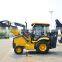 China mini backhoe loader XC870K 4 wheel drive new backhoe and loader for sale
