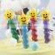 Factory Price 4 Pcs/Bag Smiley Spiral Candle Happy Birthday Cake Candle for Cake Decoration  Birthday Party Supplies