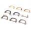 Detachable Handbag Leather Shoulder Hand Bag Purse Strap Belt Screw Metal D Ring Buckle