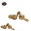 JINGHONG Fasteners DIN 315 Brass Butterfly Wing Nuts Rounded Wings