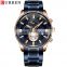 Luxury Brand CURREN Sporty Watch Mens Quartz Chronograph Wristwatches with Luminous hands 8262 Fashion Stainless Steel Clock