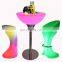 Rgb Colors Glowing Party Nightclub Sofas Bar Tables Outdoor Furniture Christmas Festival Party Light Led Bar Table Lamp