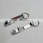 Custom Logo Aluminium Alloy Beer Opener Key Chain Can Bottle Opener Keyring
