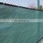 Dark Green fence netting Privacy Screen Windscreen shade mesh with reinforced hems tarp fence