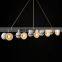 Professional custom home decoration chandelier luxury villa lighting for dining room bedroom pendant light