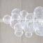Nordic modern  glass chandelier is used in villa hotel indoor living room bedroom decoration lighting metal brass chandelier