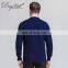 Fashion Cardigan Coat Cashmere Sweater Zipper Men Slim Fit Stand Collar Cotton Adults Winter Knitted Thick Navy Wool Cardigan