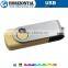 Custom logo wood usb flash disk with custom box