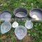 2016 Hot Sale Outdoors and Camping Portable Anodized Aluminum Easy Carry Aluminum Cookware Set