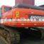 strong power used excavator dawoo dh300 oringinal Japan for cheap sale in shanghai