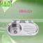single round bowl stainless steel kitchen sink with drainboard sinks HD8345B