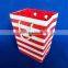folding paper laundry basket