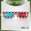 Red Cyan 3D Glasses Paper, Glasses 3D with Customized Printing