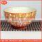 custom bowl round shape bowl ,dessert stripe bowl, ceramic rice dinner bowl ceramic mixing bowl