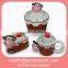 Colorful ceramic animal cookie jar